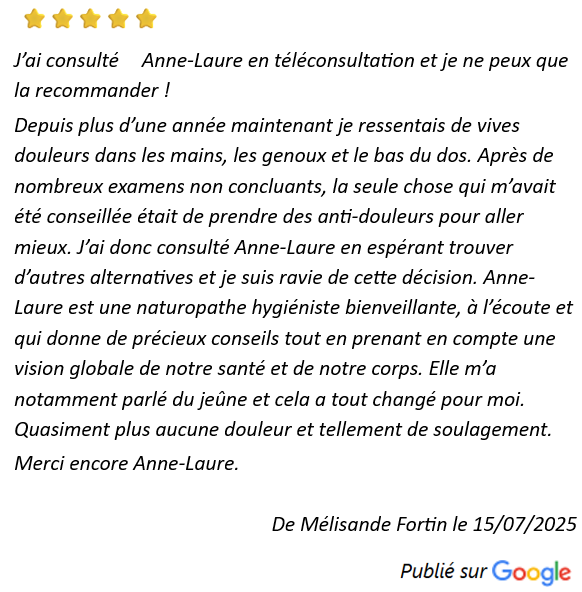 Naturopathe hygiéniste Berning Dole Jura
